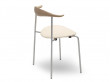 Mid-Century Modern CH 88P foamed seat chair by Hans Wegner. New product.
