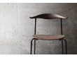 Mid-Century Modern CH 88T wood seat chair by Hans Wegner. New product.