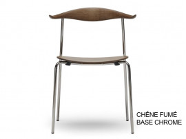 Mid-Century Modern CH 88T wood seat chair by Hans Wegner. New product.