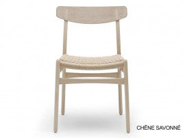 Chaise scandinave modèle CH 23. Edition neuve