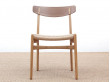 Mid-Century Modern CH 23 chair by Hans Wegner. New product.