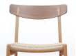 Mid-Century Modern CH 23 chair by Hans Wegner. New product.