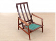 Mid-Century  modern scandinavian lounge chair by Poul Volther  model 341