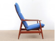 Mid-Century  modern scandinavian lounge chair by Poul Volther  model 341