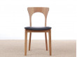 Mid-Century modern scandinavian dining chair model Peter by Niels Koefoed, new edition