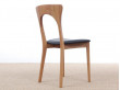 Mid-Century modern scandinavian dining chair model Peter by Niels Koefoed, new edition