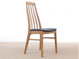 Mid-Century modern scandinavian dining chair model Eva by Niels Koefoed, new edition