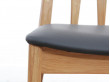 Mid-Century modern scandinavian dining chair model Eva by Niels Koefoed, new edition