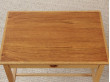 Mid-Century  modern scandinavian pair of bed tables in oak and teak