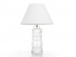 Stacked glass table lamp 