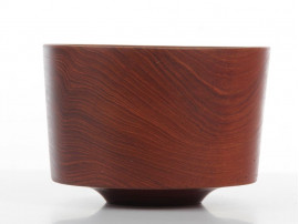 Mid-Century  modern scandinavian bowl in teak