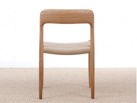 Mid-Century Modern danish chair model 75 by Niels O. Møller. New production.