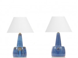 Mid-Century  modern scandinavian pair of lamp by Maria Philippi