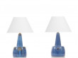 Mid-Century  modern scandinavian pair of lamp by Maria Philippi