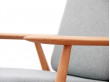 Fauteuil scandinave modèle "Cigar" GE 240. Nouvelle édition