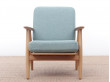 Fauteuil scandinave modèle "Cigar" GE 240. Nouvelle édition