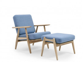 Fauteuil scandinave modèle "Cigar" GE 240. Nouvelle édition