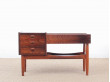 Mid-Century modern scandinavian planter table by Arne Wahl Iversen in Rio rosewood