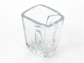 Mid-Century modern scandinavian glass vase 