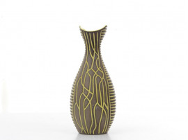 Mid-Century modern scandinavian ceramic vase by Hjördis Oldfors for Upsala Ekeby