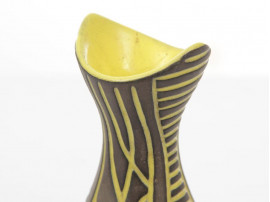 Mid-Century modern scandinavian ceramic vase by Hjördis Oldfors for Upsala Ekeby