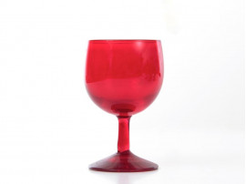 Mid-Century modern scandinavian wine  glasses by Kosta Boda