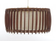 Suspension scandinave en teck et tissu 