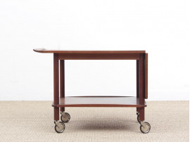 Mid-Century  modern teak  servig cart in teak by Johannes Andersen