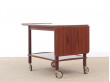 Mid-Century  modern teak  servig cart in teak by Johannes Andersen