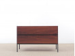 Mid-Century modern small chest of drawers in Rio rosewood by Arne Wahl Iversen