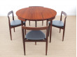 Dining set scandinave en teck. 