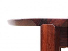 Mid-Century Modern dining table by Harry Rosengren Hansen for brande Møbelindustri in Rio rosewood.