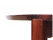 Mid-Century Modern dining table by Harry Rosengren Hansen for brande Møbelindustri in Rio rosewood.