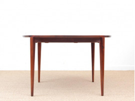 Table de repas scandinave extensible en palissandre de Rio 4/10 pers.