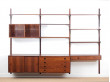 Mid century modern scandinavian wall system  in Rio rosewwod by Thygesen & Sørensen