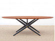 Mid-Century  modern scandinavian Ovalette table by  Ilmari Tapiovaara