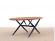 Mid-Century  modern scandinavian Ovalette table by  Ilmari Tapiovaara