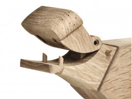 Kay Bojesen  wooden hippo, new edition.