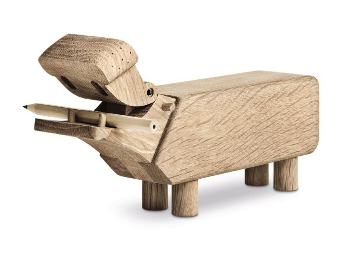 Kay Bojesen  wooden hippo, new edition.