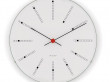 Horloge murale modèle Bankers ø 16 cm blanc. Nouvelle édition