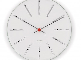 Horloge murale modèle Bankers ø 21 cm blanc. Nouvelle édition