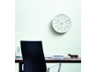 Horloge murale modèle Bankers ø 48 cm blanc. Nouvelle édition
