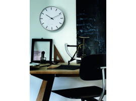 Arne Jacobsen Royal City Hall wall clock, White and black, Ø 21 cm