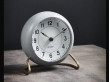 Arne Jacobsen Station Table Clock - grey/white