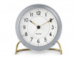 Arne Jacobsen Station Table Clock - grey/white