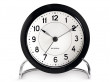 Arne Jacobsen Station Table Clock - black/white