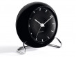 Arne Jacobsen Station Table Clock - black/black