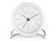 Arne Jacobsen Station Table Clock - white/white