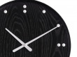 Wall clock by Finn Juhl for UN Building. Black 35 cm. New release.