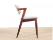 Mid-Century danish set of  8 Kai Kristiansen Rio rosewood chairs, model 42. 